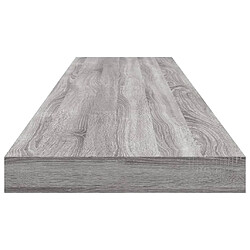 Acheter vidaXL Étagères murales 4 pcs sonoma gris 100x10x1,5cm bois ingénierie