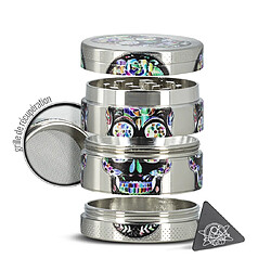 Grinder 40 mm 4 parties Skull Modèle 1