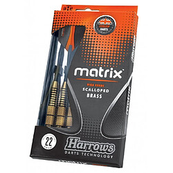 Harrows Jeu de 3 fléchettes acier Matrix , 18g-K