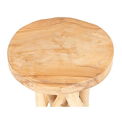 Vente-Unique Table d'appoint en teck - Coloris : Naturel - GAYANA pas cher