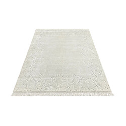 Avis Vidal Tapis de laine 188x127 vert Darya