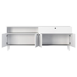 Acheter Bestmobilier Gaby - buffet bas - blanc - 200 cm