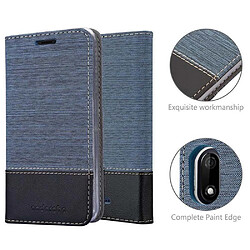 Cadorabo Coque WIKO Y60 Etui en Bleu pas cher