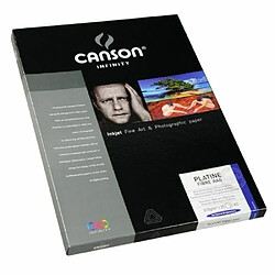 Canson infinity Platine Fibre Rag 206211037 Papier photo Format A3 25 feuilles Blanc