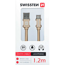 Apple Câble Lightning Swissten OR pour iPhone 1.2 mètre