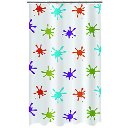 Spirella Rideau de douche PEVA SPLASH 180x200cm Multicolor