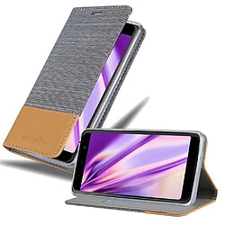 Cadorabo Coque WIKO VIEW MAX Etui en Gris