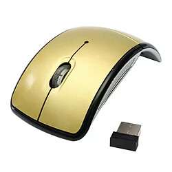 Souris pliable sans fil 2,4 G, récepteur USB pliable, accessoire pour ordinateur portable, jeux