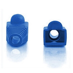 Wewoo Bleu pour RJ45, 500 pcs câble réseau couvre-bouchon