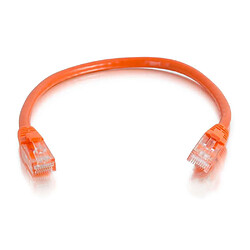 Cables To Go C2G 3m Cat6 550MHz Snagless Patch Cable câble de réseau U/UTP (UTP) Orange