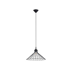 Luminaire Center Suspension Eda Acier Noir