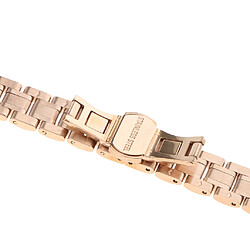 Acheter bracelet en acier inoxydable bracelet de montre de rechange bracelet en métal or rose 14mm