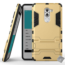 Htdmobiles Coque rigide anti choc pour Huawei Honor 6X + verre trempe - OR