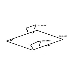 Bosch SUPPORT TOURNE BROCHE REP 268418