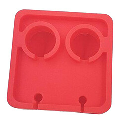 Ecouteur Housse de rangement pour casque Ecouteur Housse de transporteur rouge