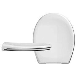 Abattant wc avec frein de chute blanc - 531910 - CEDO