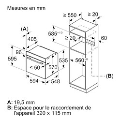 Avis Four intégrable combi vapeur 71l 60cm ecoclean - hra534bs0 - BOSCH