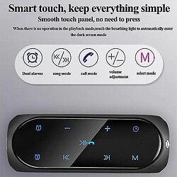 Avis Universal Haut-parleurs portables Bluetooth colonne sans fil sans fil extérieur smart touch double diaphragm support tf aux usb fm radio son