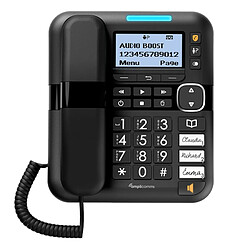 Avis Téléphone fixe filaire Amplicomms 1580 Combo