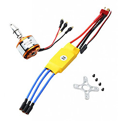 A2212 Moteur Sans Balais 30A ESC Avec Prise T Et Connecteurs Banane 3,5 Mm KV1400 pas cher