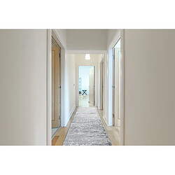 Acheter RUGSX Tapis de couloir Structural MEFE 6184 deux niveaux de molleton gris foncé 150 cm 150x150 cm