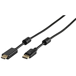 Buena Vista Home Entertainment (France) S.A. Vivanco CC M 18DP Câble HDMI DisplayPort 1,8m