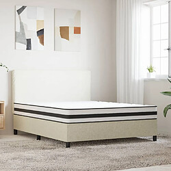 vidaXL Matelas à ressorts bonnell moyen 160x200 cm