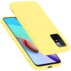 Cadorabo Coque Xiaomi RedMi 10 4G Etui en Jaune