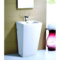 Karag Lavabo totem rectangulaire MARAIS 83x44x38 cm en céramique