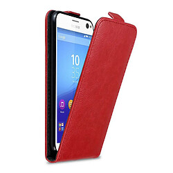 Cadorabo Coque Sony Xperia C4 Etui en Rouge