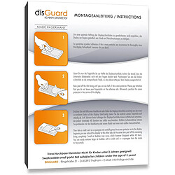 DisGuard Film de Protection d'écran de Haute qualité pour LG Optimus L9 II