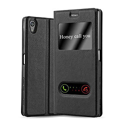 Cadorabo Coque Sony Xperia Z5 PREMIUM Etui en Noir