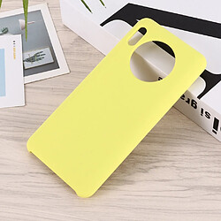 Wewoo Coque Souple Pour Huawei Mate 30 Pro Housse de protection antichoc en silicone liquide jaune