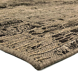 Thedecofactory DJERBA - Tapis aux motifs vintages et orientaux beige 140x200