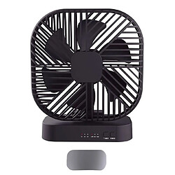 Avis Universal Ventilateur USB magnétique Ventilateur de bureau alimenté par batterie USB ou AA avec fonction de synchronisation à 3 vitesses | Gadget USB