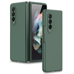 Coque en silicone GKK très mince vert nuit pour votre Samsung Galaxy Z Fold3 5G