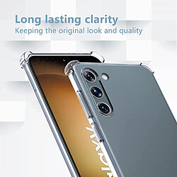 Coque Silicone Transparente Angles Renforces + Verre Trempe Pour Samsung Galaxy S23 Plus 5G Little Boutik®