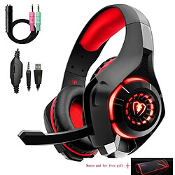 Casque Bluetooth Casque Gamer pour Switch PC Son 7.1 Surround Isolation Fortes Basses 