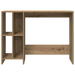 Avis vidaXL Bureau chêne artisanal 102,5x35x75 cm bois d'ingénierie