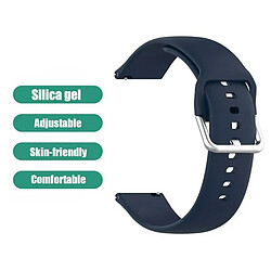 Bracelet En Silicone Lisse Avec Boucle Phonecare Pour Amazfit GTR 2 New Version - Bleu Foncé