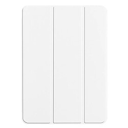 Etui en PU triple pli blanc pour votre Apple iPad Pro 11-inch (2018)