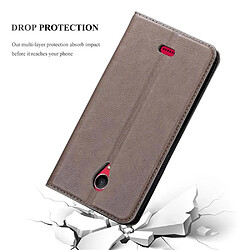 Cadorabo Coque WIKO FREDDY Etui en Brun pas cher