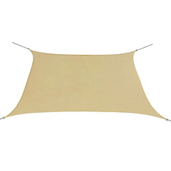 Maison Chic Parasol Jardin | Parasol en tissu oxford carré 3,6 x 3,6 m beige - GKD78026