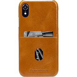 Alpexe Coque rigide en cuir camel Dbramante1928 pour iPhone XR