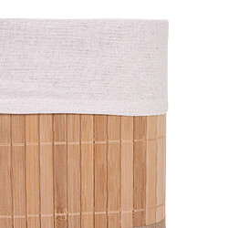 Decoshop26 Lot de 3 paniers de rangement salle de bain en bamboo couleurs naturelles 04_0002998