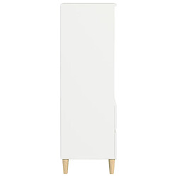 Acheter vidaXL Buffet haut Blanc 40x36x110 cm Bois d'ingénierie