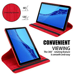 Acheter Cadorabo Coque Huawei MediaPad T5 10 (10.1 Zoll) Etui en Rouge