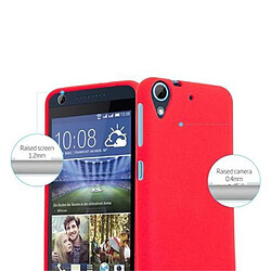 Avis Cadorabo Coque HTC Desire 626G Etui en Rouge