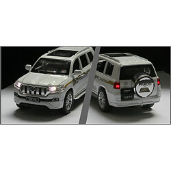 Acheter Universal 1: 32 Toyota Prado SUV Moulé sous pression Moulé en alliage Modèle Moulé sous pression Jouets Son et lumière Retour Jouets pour enfants Cadeaux de collection Livraison gratuite | Voiture jouet moulée sous pression (blanc)