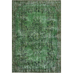 Vidal Tapis de laine 262x173 vert Ultra Vintage 